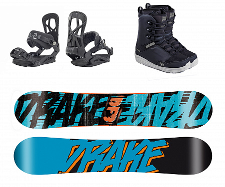 Комплит сноуборд DF3 + крепления FIFTY + ботинки SUPRA Комплит сноуборд DF3 + крепления FIFTY + ботинки SUPRA